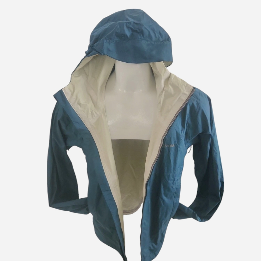 Patagonia 83801 Shell H2no Jacket Windbreaker lightweight Hoodie Jacket SZ Small - Picture 5 of 12